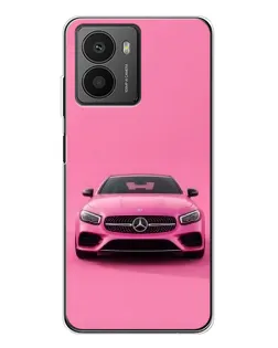 Чехол для HMD Fusion с картинкой «Розовый Mercedes AMG»