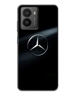 Чехол для HMD Fusion с картинкой «Mercedes на металле»