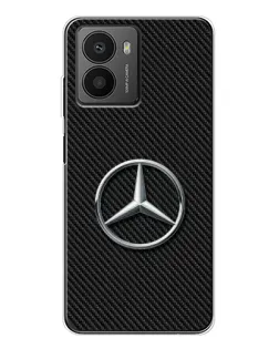 Чехол для HMD Fusion с картинкой «Карбоновый Mercedes стиль»