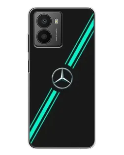 Чехол для HMD Fusion с картинкой «Спортивные линии Mercedes»