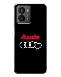 Чехол для HMD Fusion с картинкой «Логотип Audi Heart»