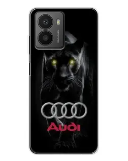 Чехол для HMD Fusion с картинкой «Пантера и Audi»