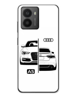 Чехол для HMD Fusion с картинкой «Audi — контрастный дизайн»