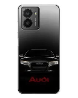 Чехол для HMD Fusion с картинкой «Audi — градиентный контур»