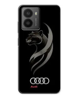 Чехол для HMD Fusion с картинкой «Графика — пантера и Audi»