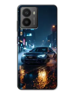 Чехол для HMD Fusion с картинкой «Ночной город и Audi»