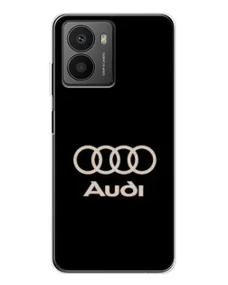 Чехол для HMD Fusion с картинкой «Audi — золотой логотип»