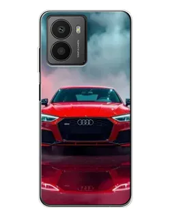Чехол для HMD Fusion с картинкой «Audi RS — красный стиль»
