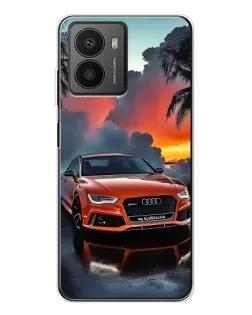 Чехол для HMD Fusion с картинкой «Audi — закат»