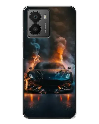 Чехол для HMD Fusion с картинкой «Lamborghini дымная эстетика»