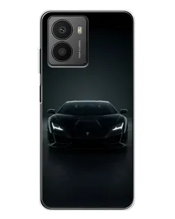 Чехол для HMD Fusion с картинкой «Черный Lamborghini Aventador»