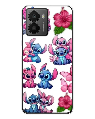 Чехол для HMD Fusion с картинкой «Стикеры Stitch и Angel»