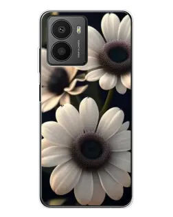 Чохол для HMD Fusion з картинкою «Білі маргаритки макро»