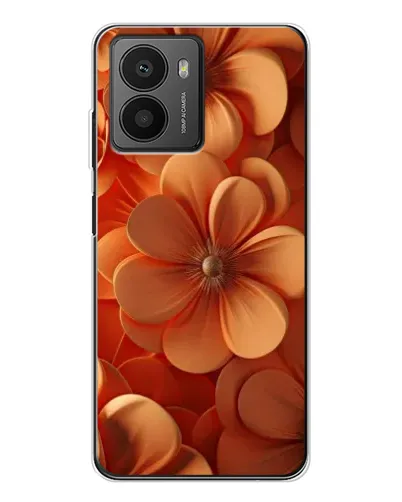 Чехол для HMD Fusion с картинкой «Оранжевый макро цветок»