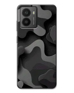 Чехол для HMD Fusion с картинкой «Темный абстрактный камуфляж» Чехол для HMD Fusion с картинкой «Темный абстрактный камуфляж»