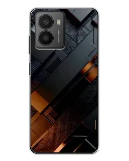 Чехол для HMD Fusion с картинкой «Черные геометрические блоки»