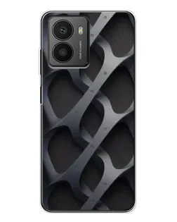 Чехол для HMD Fusion с картинкой «Объемное серое плетение»