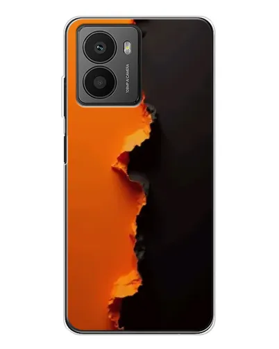 Чехол для HMD Fusion с картинкой «Оранжевый разлом» Чехол для HMD Fusion с картинкой «Оранжевый разлом»