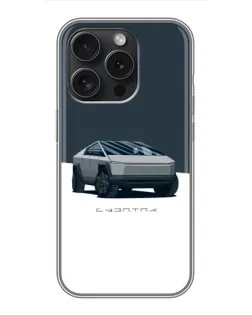 Чохол для HMD Luma з картинкою «Сріблястий Cybertruck Tesla»