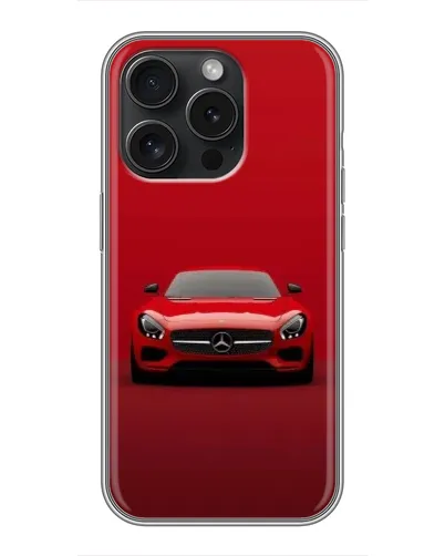 Чехол для HMD Luma с картинкой «Красный Mercedes AMG»