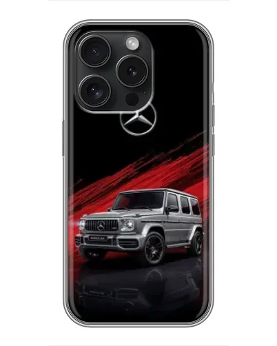 Чехол для HMD Luma с картинкой «Mercedes G-Class красный»