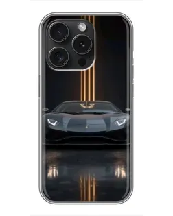 Чохол для HMD Luma з картинкою «Lamborghini золоті лінії»