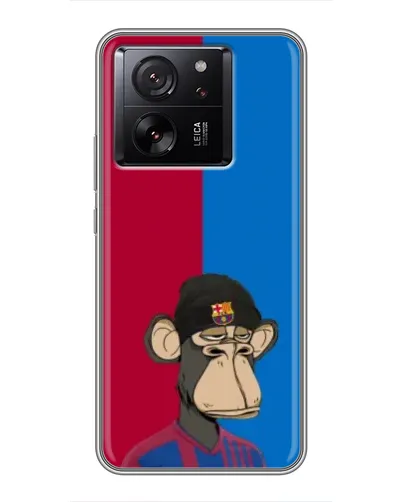 Чехол для HMD Pulse 2 Pro с картинкой «Bored Ape — фанат Барсы»