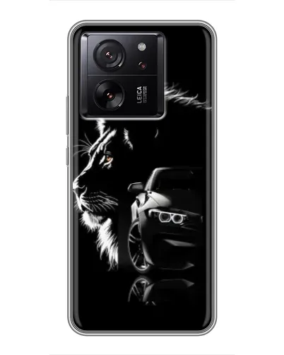 Чехол для HMD Pulse 2 Pro с картинкой «BMW и лев»