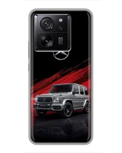 Чехол для HMD Pulse 2 Pro с картинкой «Mercedes G-Class красный»