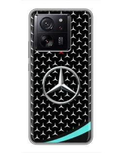 Чехол для HMD Pulse 2 Pro с картинкой «Mercedes — бирюзовый акцент»