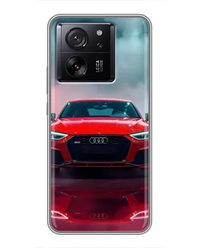 Чехол для HMD Pulse 2 Pro с картинкой «Audi RS — красный стиль»