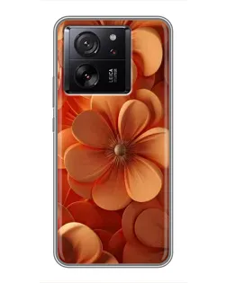 Чехол для HMD Pulse 2 Pro с картинкой «Оранжевый макро цветок»