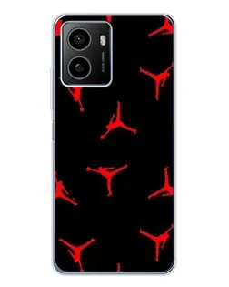 Чехол для HMD Pulse Plus с картинкой «Jordan Red Pattern»