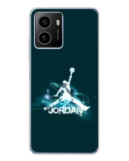 Чехол для HMD Pulse Plus с картинкой «Jordan Blue Fire»
