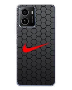 Чехол для HMD Pulse Plus с картинкой «Nike — карбоновая сетка»