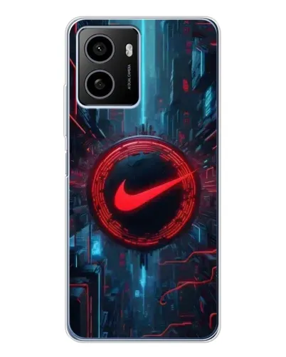 Чехол для HMD Pulse Plus с картинкой «Техногенный стиль Nike» Чехол для HMD Pulse Plus с картинкой «Техногенный стиль Nike»