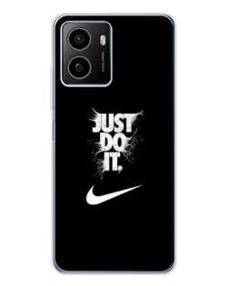 Чехол для HMD Pulse Plus с картинкой «Текстовый принт Nike»