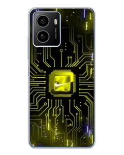 Чехол для HMD Pulse Plus с картинкой «Nike — золотая искра»