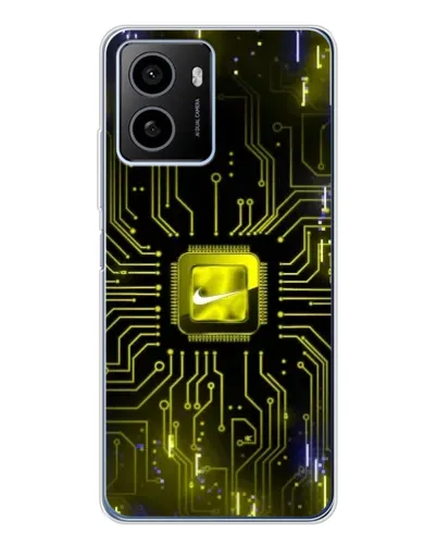 Чехол для HMD Pulse Plus с картинкой «Nike — золотая искра» Чехол для HMD Pulse Plus с картинкой «Nike — золотая искра»