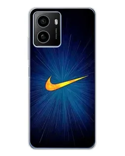 Чехол для HMD Pulse Plus с картинкой «Синий пульс Nike»