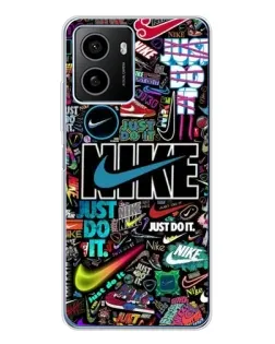 Чехол для HMD Pulse Plus с картинкой «Яркий коллаж Nike»