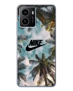 Чехол для HMD Pulse Plus с картинкой «Тропический принт Nike»