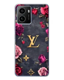 Чехол для HMD Pulse Plus с картинкой «Цветочный Louis Vuitton»