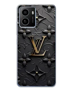 Чехол для HMD Pulse Plus с картинкой «Кожаная текстура LV»