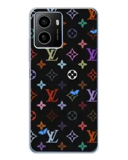 Чехол для HMD Pulse Plus с картинкой «Цветная монограмма LV»