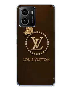 Чехол для HMD Pulse Plus с картинкой «LV — золотая печать»