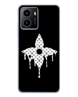 Чехол для HMD Pulse Plus с картинкой «Цветочная монограмма»