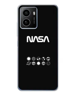 Чехол для HMD Pulse Plus с картинкой «NASA — технический принт»