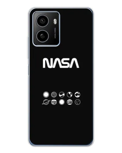 Чехол для HMD Pulse Plus с картинкой «NASA — технический принт» Чехол для HMD Pulse Plus с картинкой «NASA — технический принт»