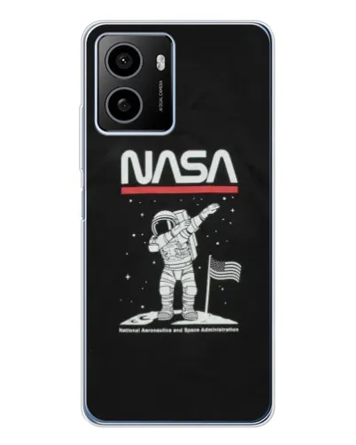 Чехол для HMD Pulse Plus с картинкой «NASA — шагаем по Луне» Чехол для HMD Pulse Plus с картинкой «NASA — шагаем по Луне»
